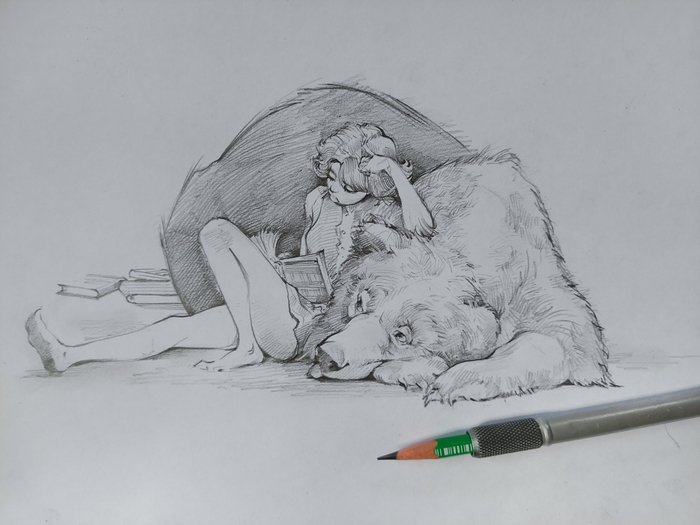 По мотивам скетча lane.draws(инстаграм)