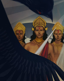 Гаруда похищает нектар