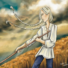 Поле и косы