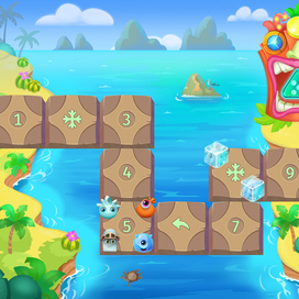 Мини-игра для детского развивающего приложения "Online Lesson Games"