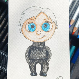 Персонаж блондин