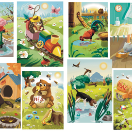 Развивающие карточки-говорилки для @pupsvill и @logoped_viktoria