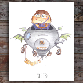 Иллюстрация для путеводителя в музей хлеба