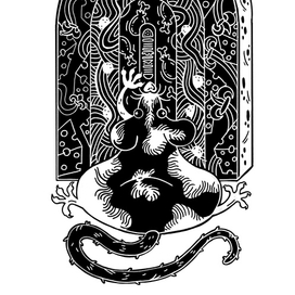 Крыса поклоняемая еде