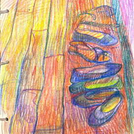 Зарисовка бардака в коридоре