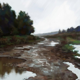 После дождя.