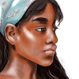 Дівчина в хустинці