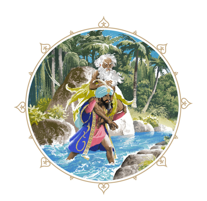 Синдбад-Мореход. Иллюстрация