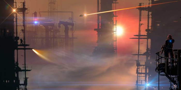 Марс... Утро на очистных.... (База №1)