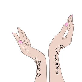 Руки и мехенди