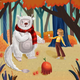 Встреча в лесу 