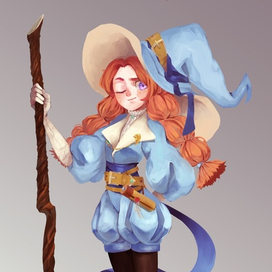 Концепт почтовой ведьмы 