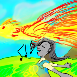 Свет из самого сердца...