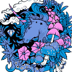 - Принт Единорог -