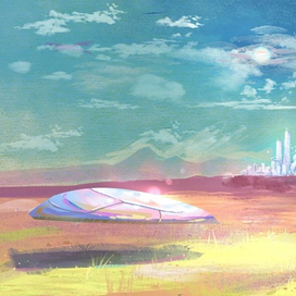 Инопланетный пейзаж