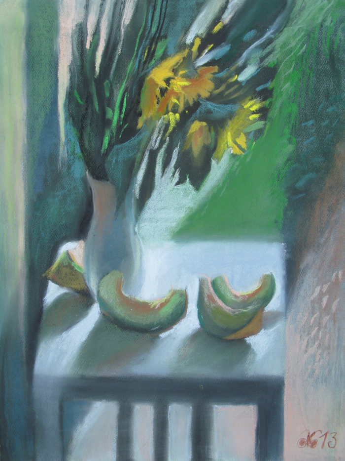 Сербские подсолнухи и дыни. 