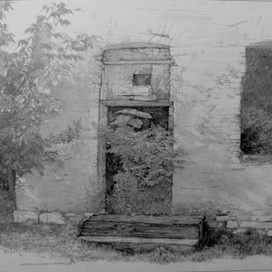 дом по дороге на Новый Афон в Абхазии