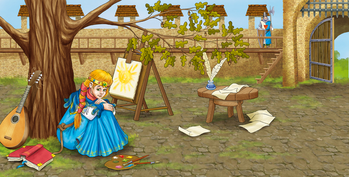 принцесса и дракон