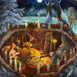 Г.Х.Андерсен.  "Лесной холм."