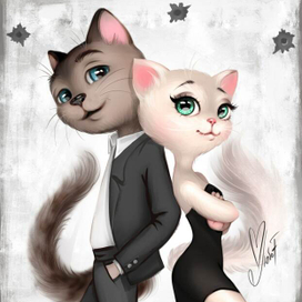 Мистер и Миссис Мяу