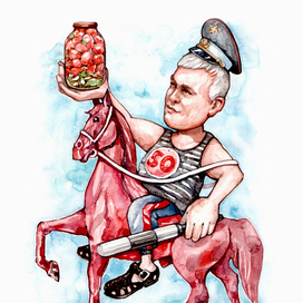 RED HORSE and POLOSATAYA PALKA