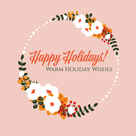 Рождественская и Новогодняя открытка