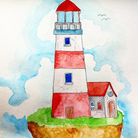 Маяк на летающем острове