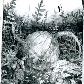 Шаробот в болоте