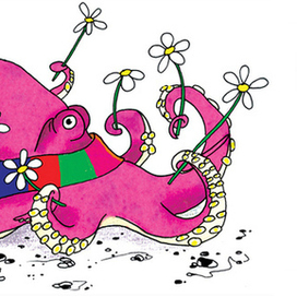 Осьминог влюблён и простужен