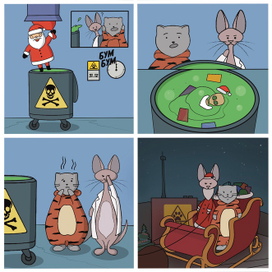 Комикс “Cat lab” 2