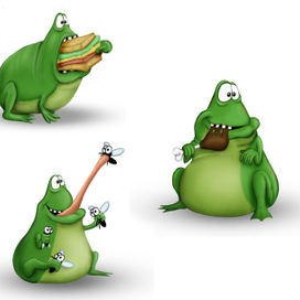 Жаба-обжора