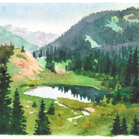 Горы Киргизии