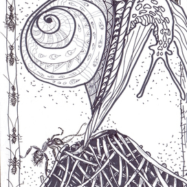 улитка и муравьи