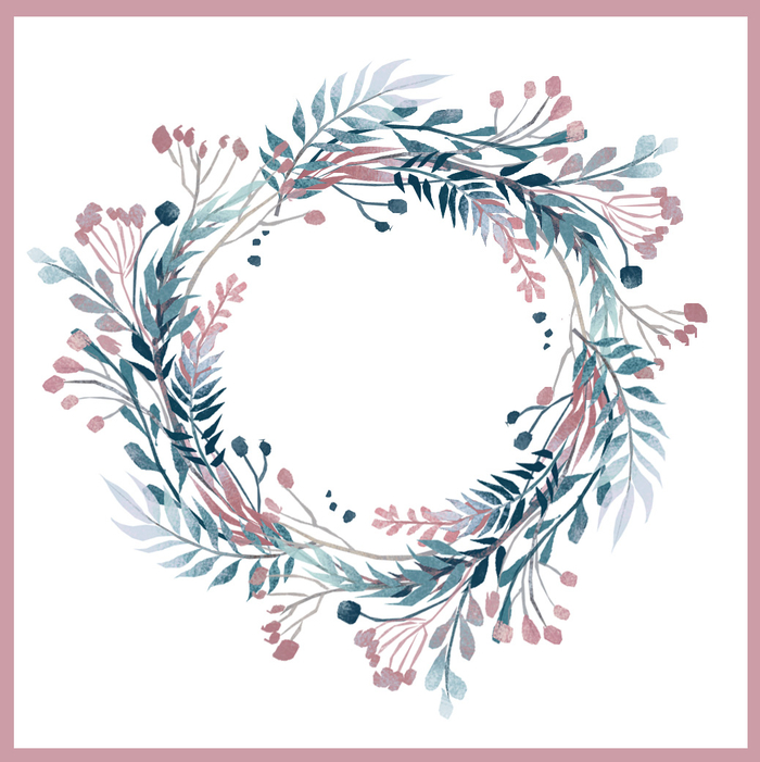 Зимний венок