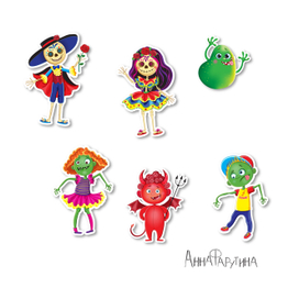 набор стикеров