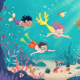 Морские приключения русалок 