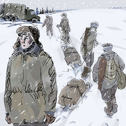 "Ворон" Е.Рудашевский  La Pensée Russe 2012г.