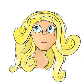 Светлая девуш