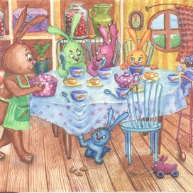 Утро мамы Зайки