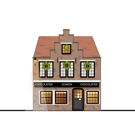 Шоколадный дом DUMON в Брюгге