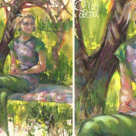 Розувенькозулёненькая