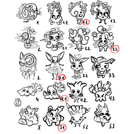 Дети монстрики