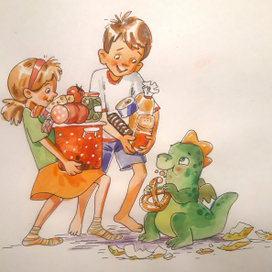 Дракоша голоден