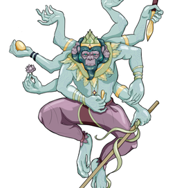 Хануман-Царь обезьян