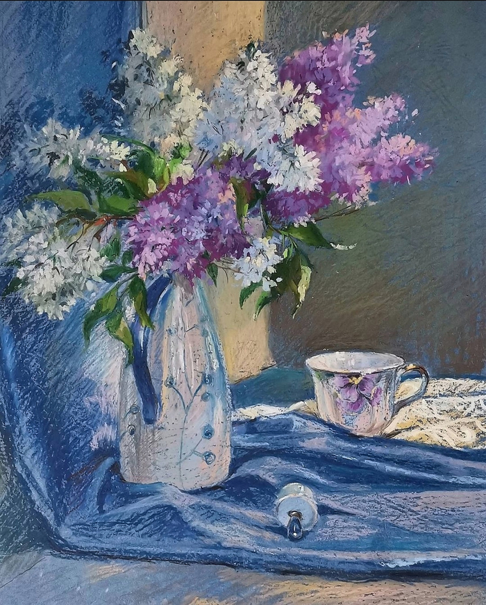 "Натюрморт с сиренью" 