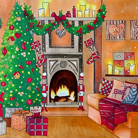 Новогодний интерьер