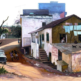 Улочка на окраине Катагуазиса