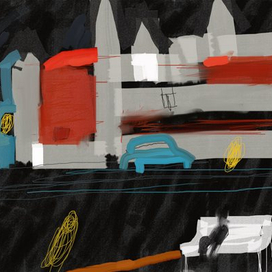 каменностровский в ночи