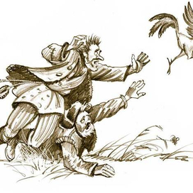 Илл. к книге В.Абросимова "Пешком за смыслом"  Издательство "Карьера Пресс" 2012 г.