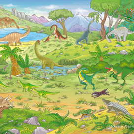 Динозавры 1